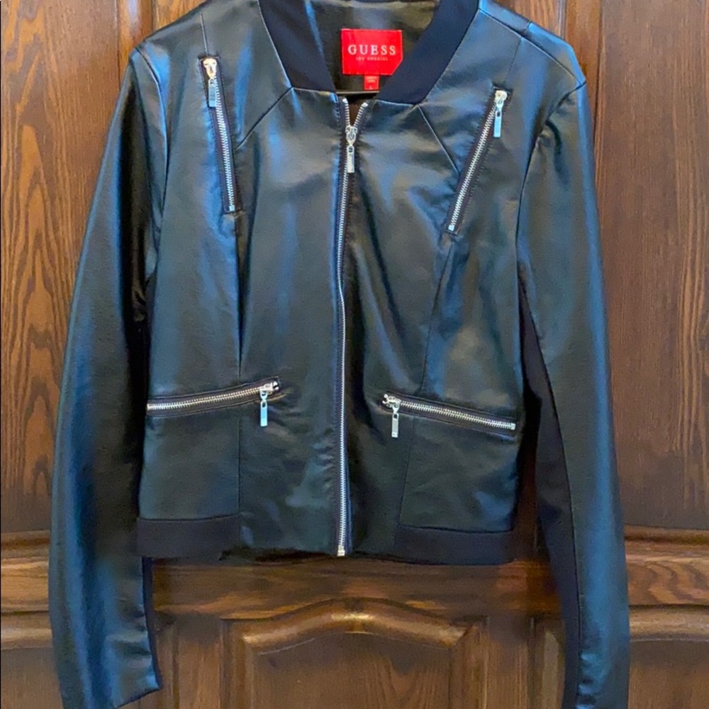 Guess leather jacket